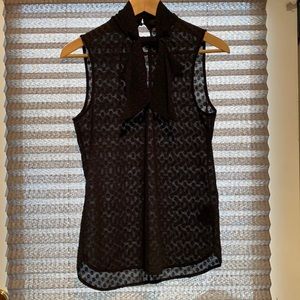 H&M Black Sheer Tank